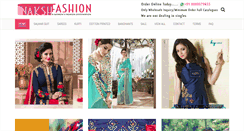 Desktop Screenshot of nakshfashion.com